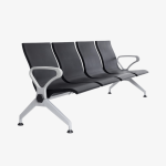 Banc d’attente professionnel 3 - 4 places assise confortable