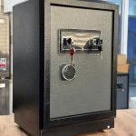 coffre-fort H2-620 & ( Empreinte digitale + double serrure + code tactile )