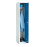 Casier vestiaire métallique 1 porte a fermeture cadenas Réf. B1871 – Image 3